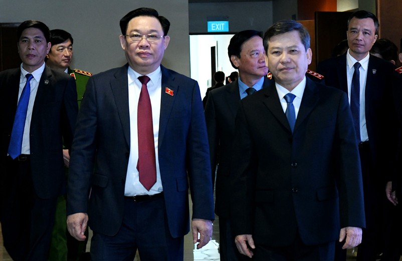 Chủ tịch Quốc hội Vương Đình Huệ dự Hội nghị triển khai công tác ngành kiểm sát nhân dân năm 2024